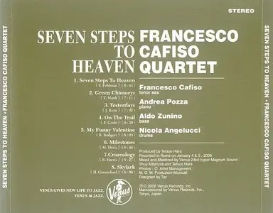 Francesco Cafiso Quartet - Seven Steps To Heaven (2006) {Venus}