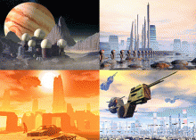 Futuristic: 15 science fiction backgrounds