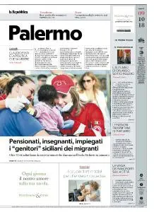 la Repubblica Palermo - 9 Ottobre 2018