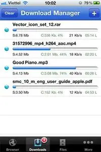 Download Manager 3.0.1 iPhone and iPod Touch