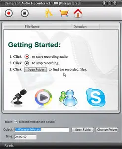 Camersoft Audio Recorder v3.1.08