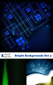 Vectors - Bright Backgrounds Set 4