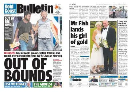The Gold Coast Bulletin – April 25, 2016