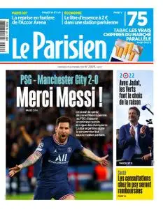 Le Parisien du Mercredi 29 Septembre 2021