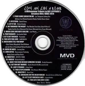 VA - Love Me Like A Bomb: A Millennium Tribute To Def Leppard Greatest Hits 1980-2014 (2014) {MVD Entertainent Group}
