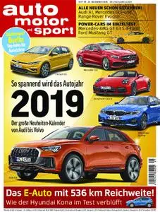 Auto Motor und Sport – 22. November 2018
