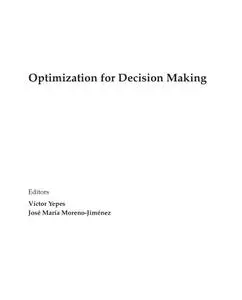 Optimization for Decision Making