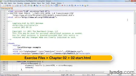 HTML5: Local Storage and Offline Applications in Depth (Repost)