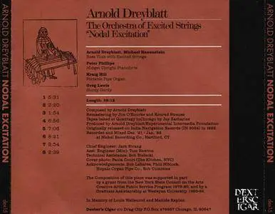 Arnold Dreyblatt/The Orchestra Of Excited Strings - Nodal Excitation (1982) {1998 CD}