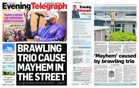 Evening Telegraph Late Edition – July 29, 2019