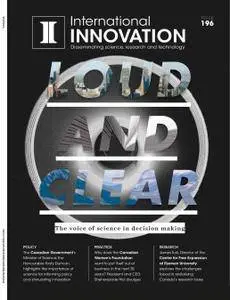International Innovation - Issue 196, 2016
