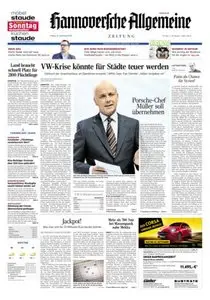 Hannoversche Allgemeine Zeitung - 25.09.2015