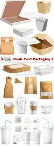 Vectors - Blank Food Packaging 2