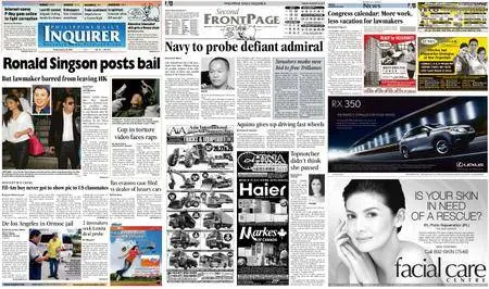 Philippine Daily Inquirer – August 20, 2010