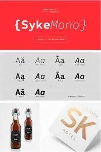 Syke Mono Font Family