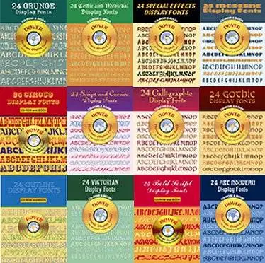 Dover/Solo Font sets