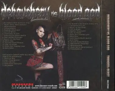 Debauchery vs. Blood God - Thunderbeast (2016) {Limited Edition 3CD digipak with bonus Motörhead tribute CD!}