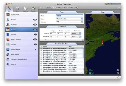 Synium MacFamilyTree v6.2.2 Multilingual Mac OS X