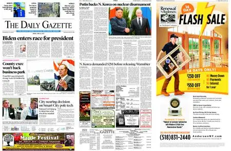 The Daily Gazette – April 26, 2019