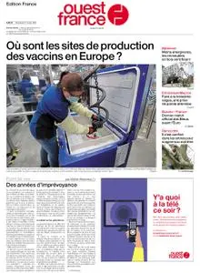 Ouest-France Édition France – 31 mars 2021