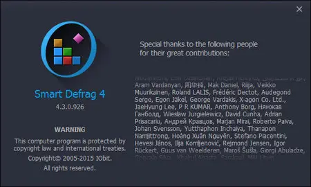 IObit Smart Defrag Pro 4.3.0.926 Multilingual