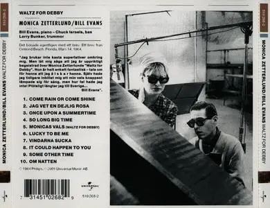 Monica Zetterlund & Bill Evans - Waltz for Debby (1964) {Philips--Universal 510268-2 rel 2001}
