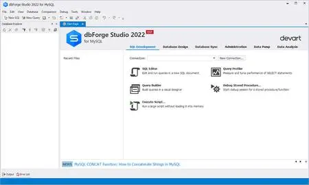 dbForge Studio 2022 for MySQL Enterprise Edition 9.1.21 (x64)