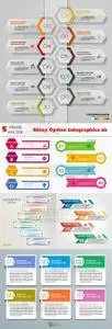 Vectors - Shiny Option Infographics 26