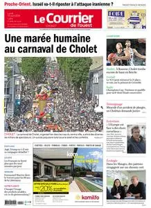 Le Courrier de l'Ouest Cholet - 15 Avril 2024