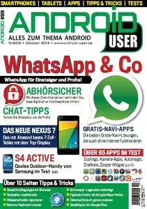 Android User Magazin Oktober No 10 2013
