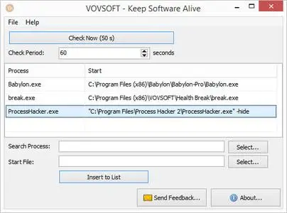 VovSoft Keep Software Alive 1.7