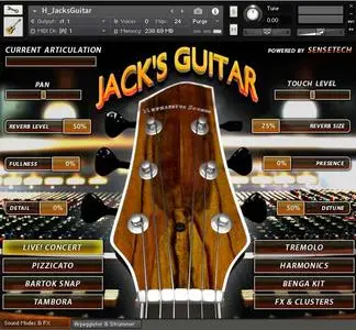 Hephaestus Sounds Jack's Concert Guitar v1.10 KONTAKT