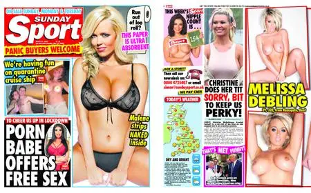 The Sunday Sport – March 22, 2020