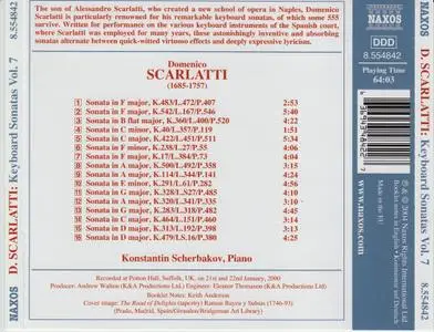 Konstantin Scherbakov - Scarlatti: Complete Keyboard Sonatas, Vol.7 (2004)