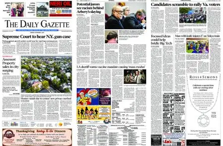 The Daily Gazette – November 01, 2021