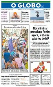 O Globo - 25 de dezembro de 2015 - Sexta