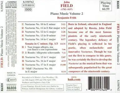 Benjamin Frith - John Field: Piano Music, Vol. 2 (Nocturnes and Sonatas) (2000)