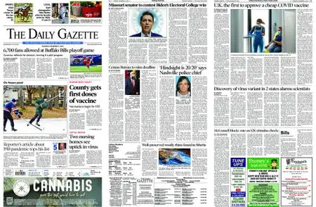 The Daily Gazette – December 31, 2020
