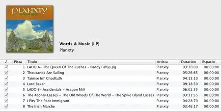 Planxty - Words & Music (LP / FLAC)