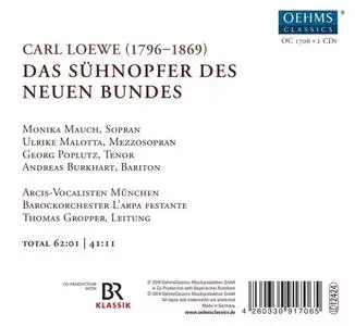 Carl Loewe - Das Sühnopfer Des Neuen Bundes (2019) [2CDs] {Oehms Classics}