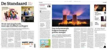 De Standaard – 03 januari 2022