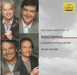 Robert Schumann - Auryn Quartet - String Quartets 1-3 (2001, Tacet # TACET 102) [RE-UP]