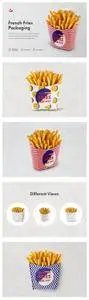 French Fries Packaging Mockup Set