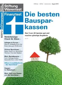 Finanztest August 08/2012