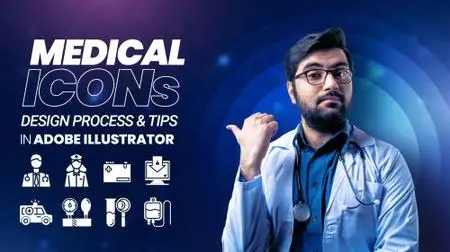 Designing Medical Icons - Process and Tips inside Adobe Illustrator