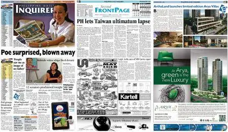 Philippine Daily Inquirer – May 15, 2013