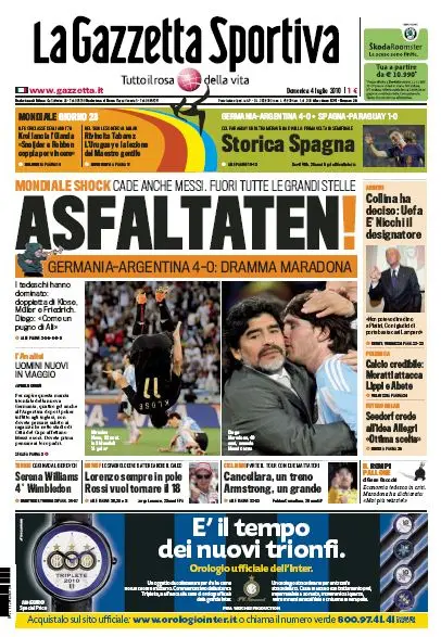 La Gazzetta dello Sport (04-07-10)
