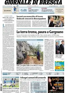 IL GIORNALE DI BRESCIA 30 OTTOBRE 2011