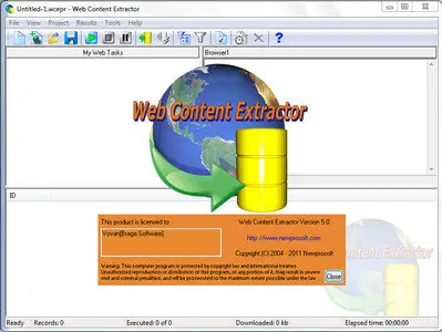 Web Content Extractor v5.0 