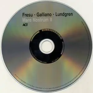 Paolo Fresu / Richard Galliano / Jan Lundgren - Mare Nostrum II (2016) {ACT}